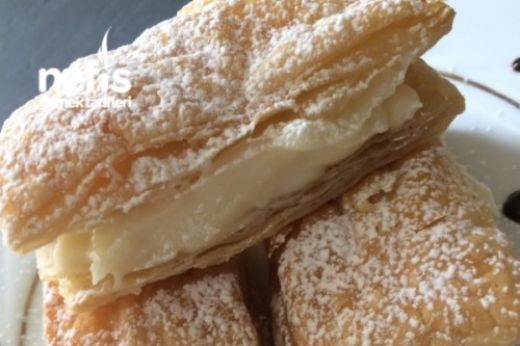 Kremalı Milföy Dilimleri Tarifi ve Malzemeleri